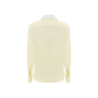 Loewe Bicolor Silk Dress Shirt