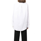 Maison Margiela White Cotton Dress Shirt