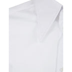 Maison Margiela White Cotton Dress Shirt
