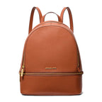 Michael Kors Brown Canvas Backpack