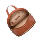 Michael Kors Brown Canvas Backpack