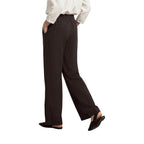 Street One Brown Viscose Casual Pants
