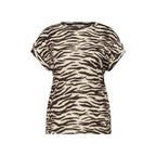 Street One Brown Cotton T-Shirt