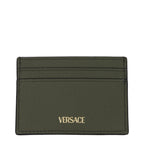 Versace Green Leather Cardholder
