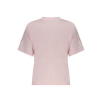 Guess Jeans Pink Cotton Womens TShirt