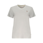 Guess Jeans White Cotton Women T-Shirt