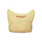 Twinset Beige Fabric Womens Bag