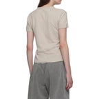 Acne Studios Gray Cotton T-Shirt