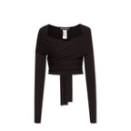 Dolce & Gabbana Black Elastane Tank Tops