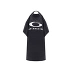 Balenciaga Black Cotton Casual Dress