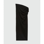 MSGM Black Cotton Casual Dress