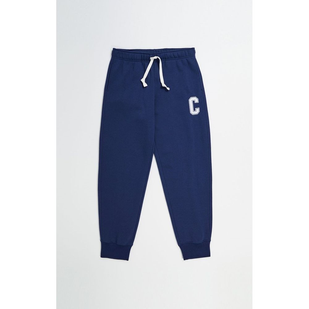 Champion Blue Cotton Joggers (Workout Pants)