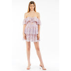 Elisabetta Franchi Light Blue Polyamide Casual Dress