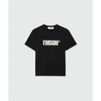 MSGM Black Cotton T-Shirt