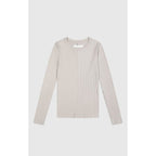 Champion White Cotton Long Sleeve T-Shirt