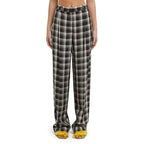 MSGM Brown Viscose Casual Pants