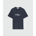 MSGM Blue Cotton T-Shirt