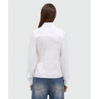 MSGM White Cotton Blouse