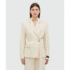 MSGM White Viscose Jacket