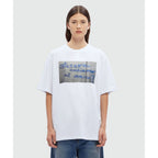MSGM White Cotton T-Shirt