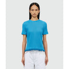 MSGM Turquoise Polyester Blouse