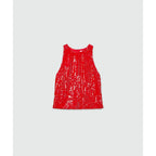 MSGM Multicolor Polyester Tank Tops