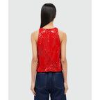 MSGM Multicolor Polyester Tank Tops