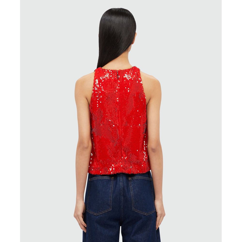 MSGM Multicolor Polyester Tank Tops