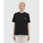 MSGM Black Cotton T-Shirt