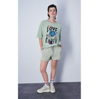 Champion Gray Cotton T-Shirt