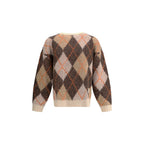 Emporio Armani Brown Polyamide Sweatshirt