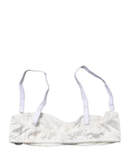 Dolce & Gabbana White Semi-Pad Underwire Balconette Bra Underwear