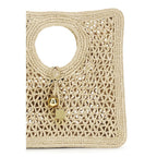 Jacquemus Beige Raffia Handbag