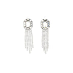 Self-Portrait Silver Brass Earrings
