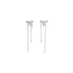 Self-Portrait Silver Brass Earrings