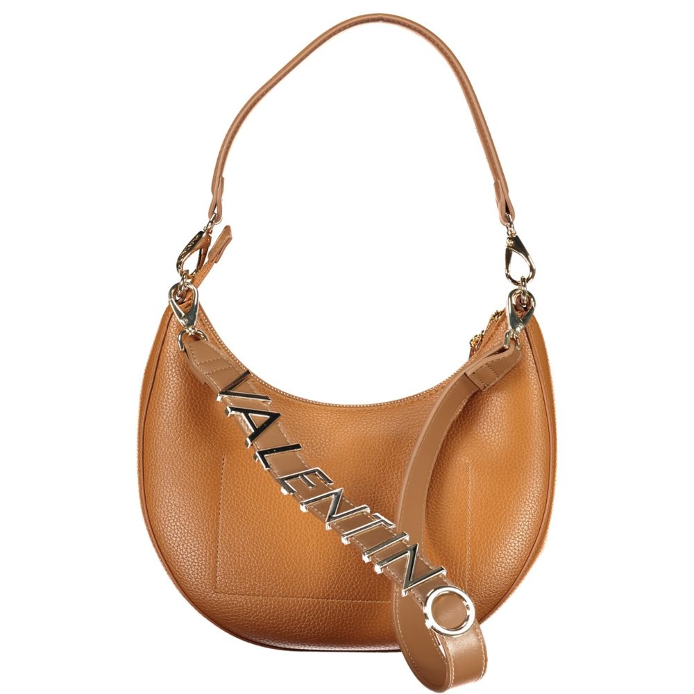 Mario Valentino Brown Polyurethane Women's Bag