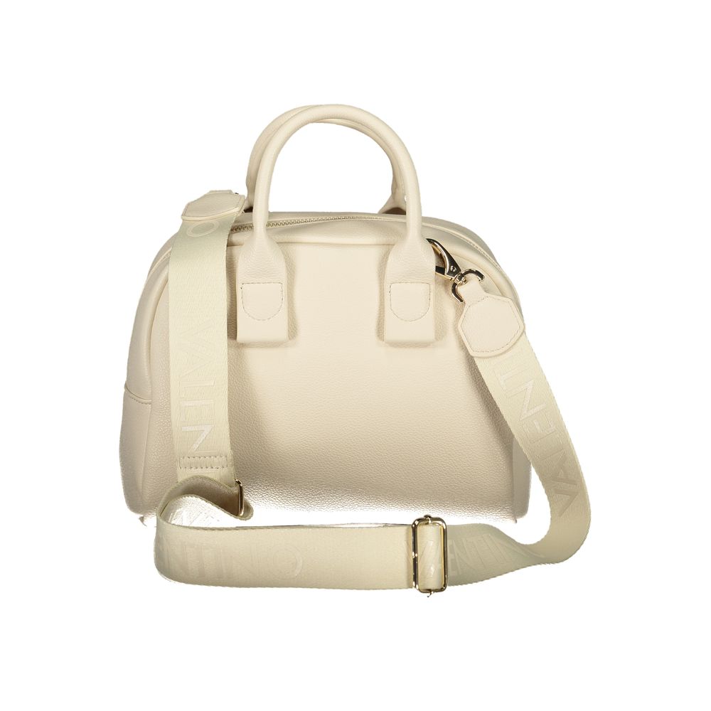 Mario Valentino Beige Polyurethane Women Bag