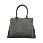 Mario Valentino Black Polyurethane Women's Bag