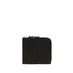 Comme Des Garçons Black Calf Leather Bos Taurus Wallet