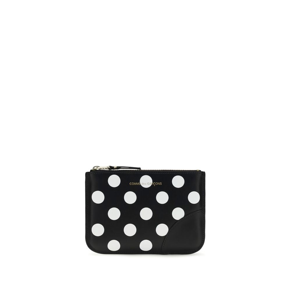 Comme Des Garçons Black Calf Leather Bos Taurus Wallet