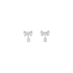 Self-Portrait Silver Brass Earrings