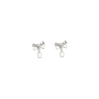 Self-Portrait Silver Brass Earrings