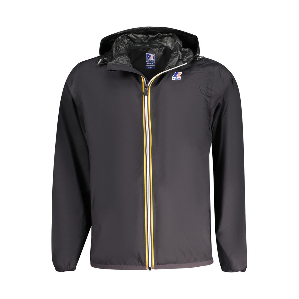 K-WAY Black Polyamide Men's Jacket