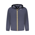 K-WAY Blue Fabric Men Jacket