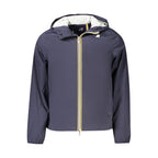 K-WAY Blue Nylon Men's Jacket