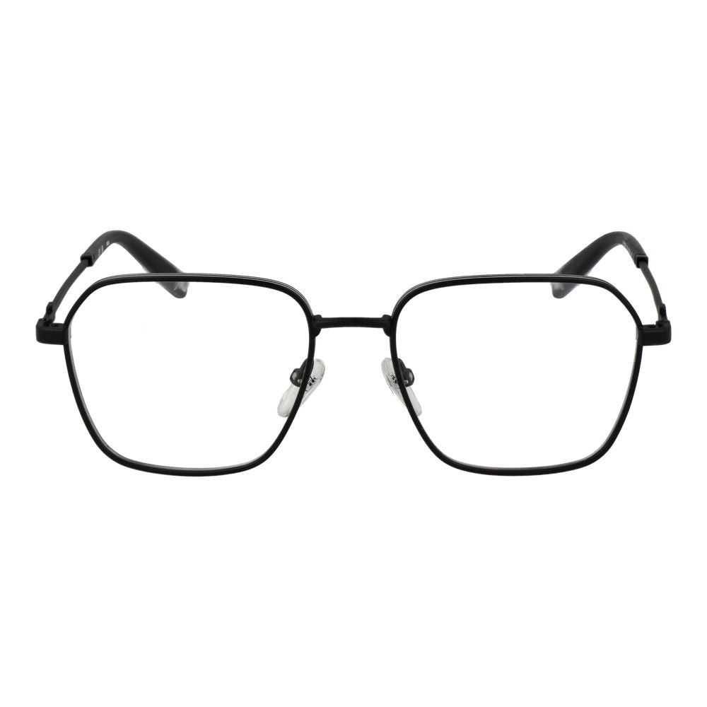 Fila Black Stainless Steel Glasses (Frames)