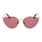 Max Mara Gold Metal Sunglasses