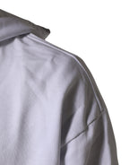 Dolce & Gabbana White Logo Print Cotton Hooded Sweatshirt Sweater