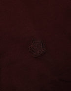Dolce & Gabbana Maroon Collared Short Sleeves Polo T-shirt