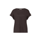 Street One Brown Cotton T-Shirt